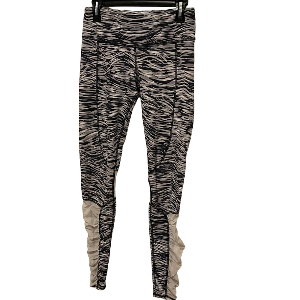 Women’s ALO Yoga Funky Pattern and Mesh Leggings Size Medium